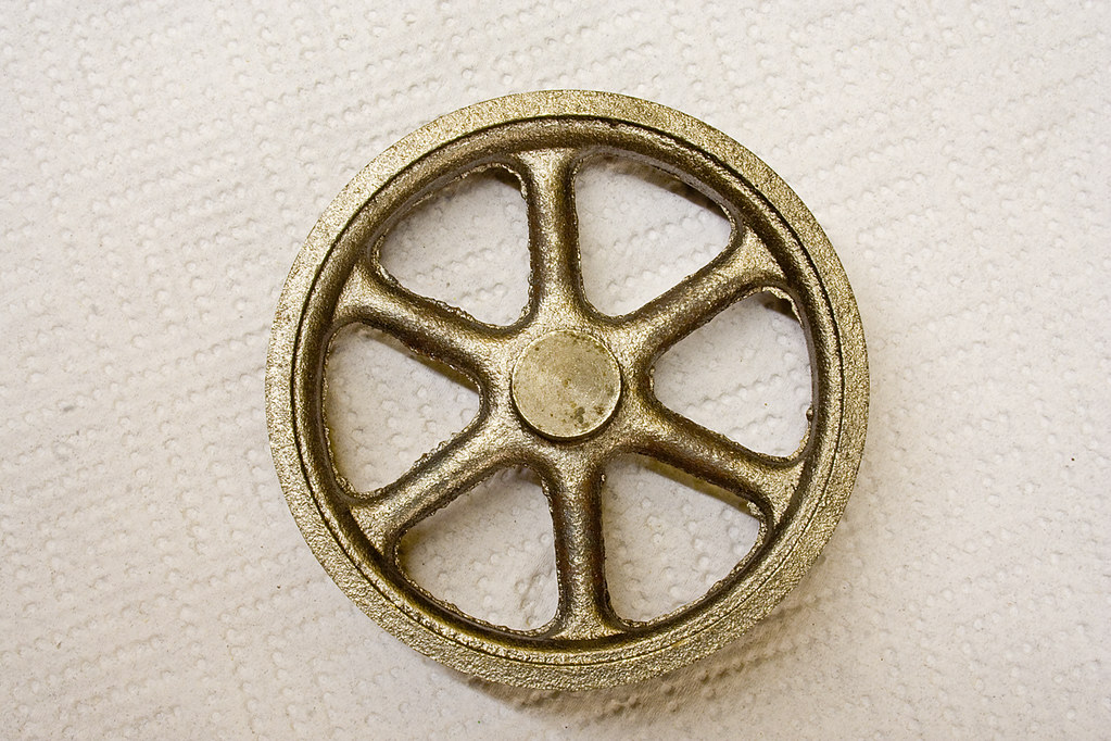 D10 Flywheel Casting The flywheel casting before fettling.… Tudor