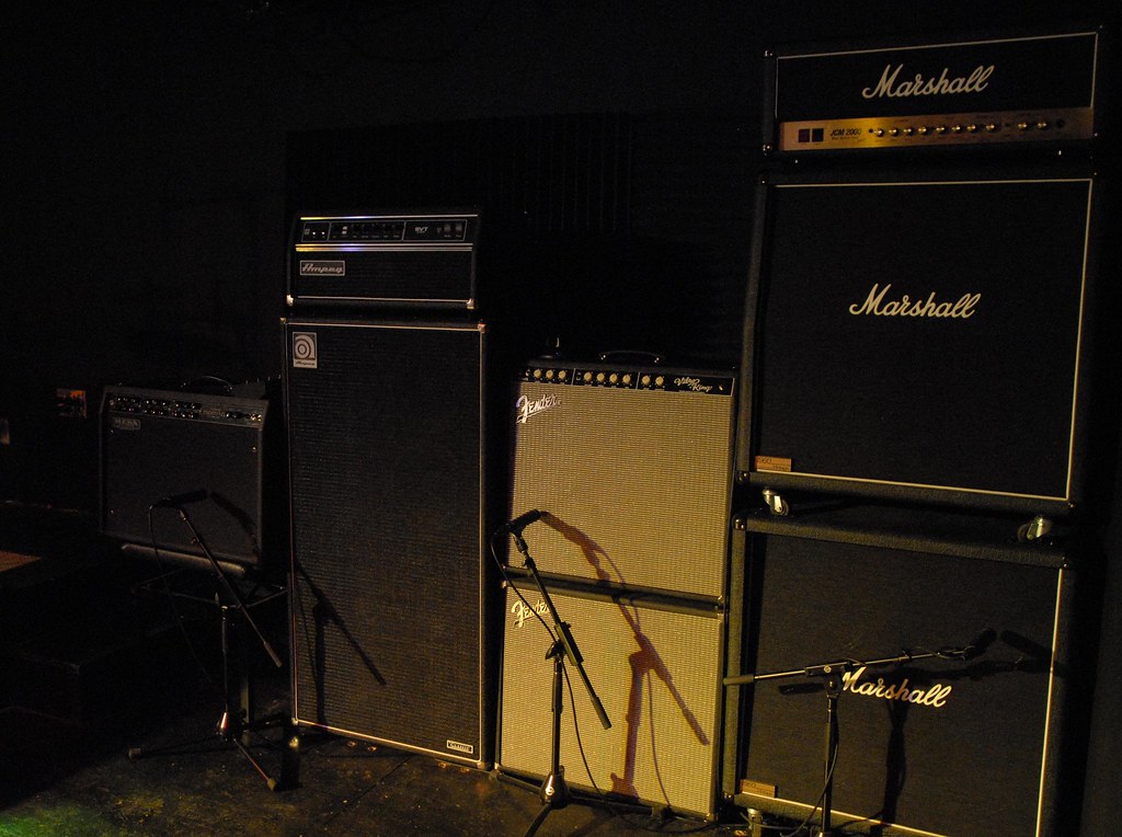 Studio A, Right Amps Gary Lennox Flickr