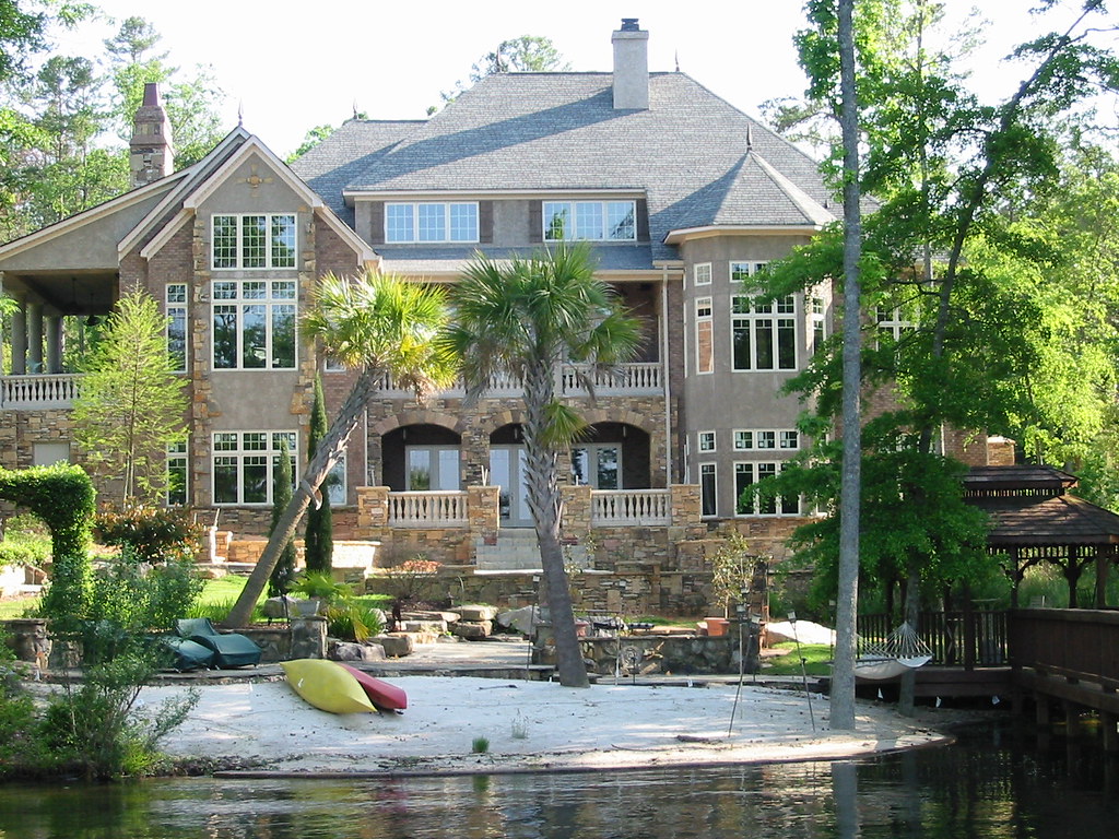 Morris mansion, rear on Lake Murray, Lexington, SC Flickr
