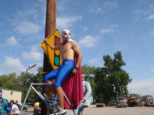Nacho libre on a tall bike efetherm Flickr