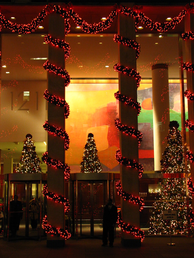 Christmas decorations Manhattan, New York City, New York, … Flickr