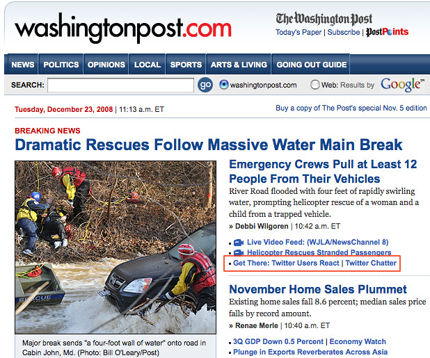 Washington Post Events 2024 Washington Post gets live Twitter reactions from the scene… Flickr