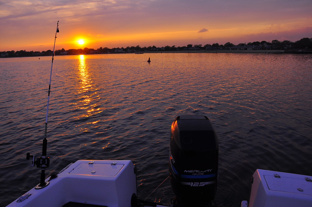 sunset Hewlett Bay Park Hewlett Bay Park boat boats gondol… Flickr