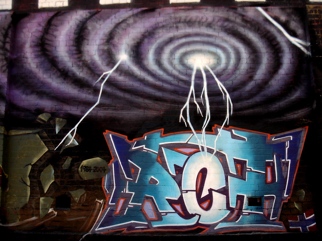 Adelaide Graffiti Some pieces at the back of the Adelaide … Flickr