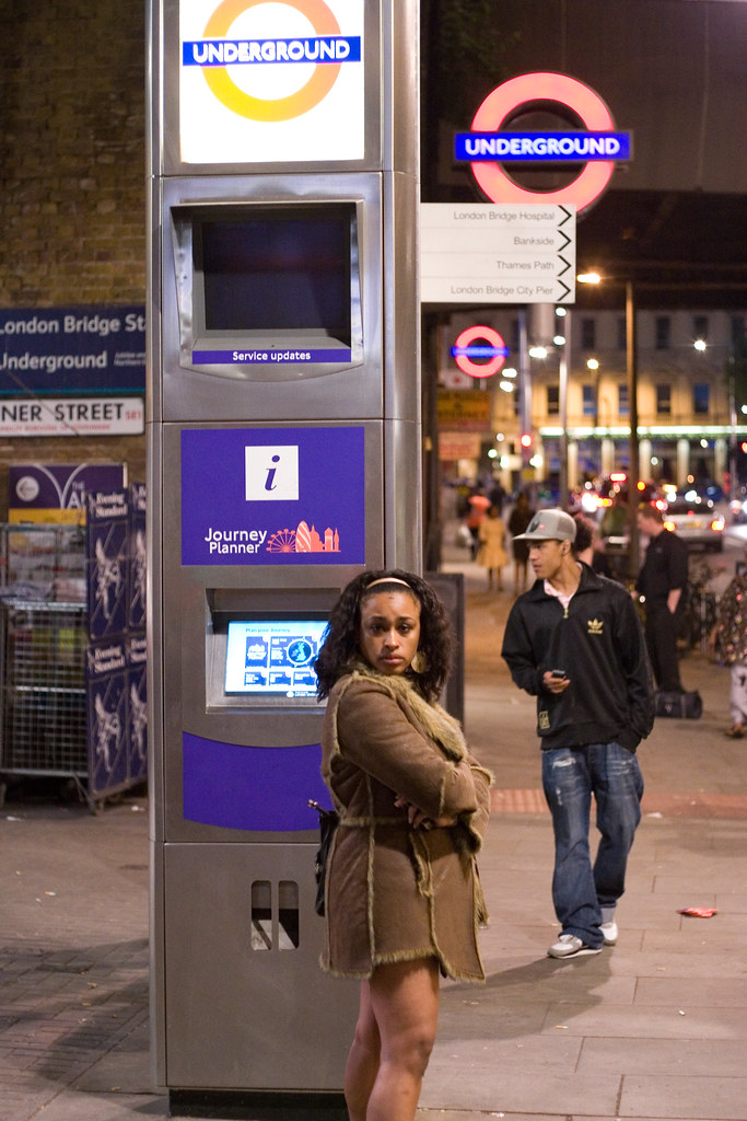 Journey Planner London Bridge station. P. Flickr