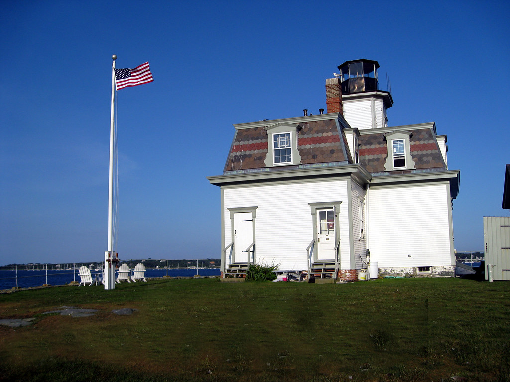 Rose Island Lighthouse R.I Front View of Rose Island Light… Flickr