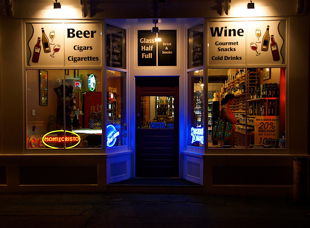 Liquor Store Commercial St., Provincetown, Cape Cod, MA podolux