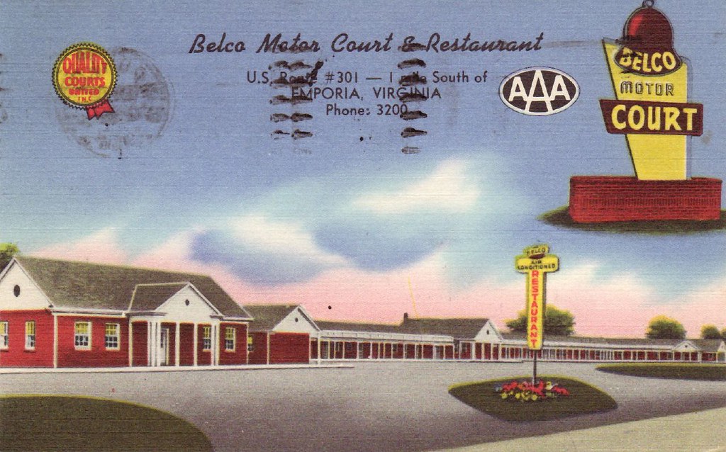 Belco Motor Court & Restaurant Emporia, Virginia Flickr