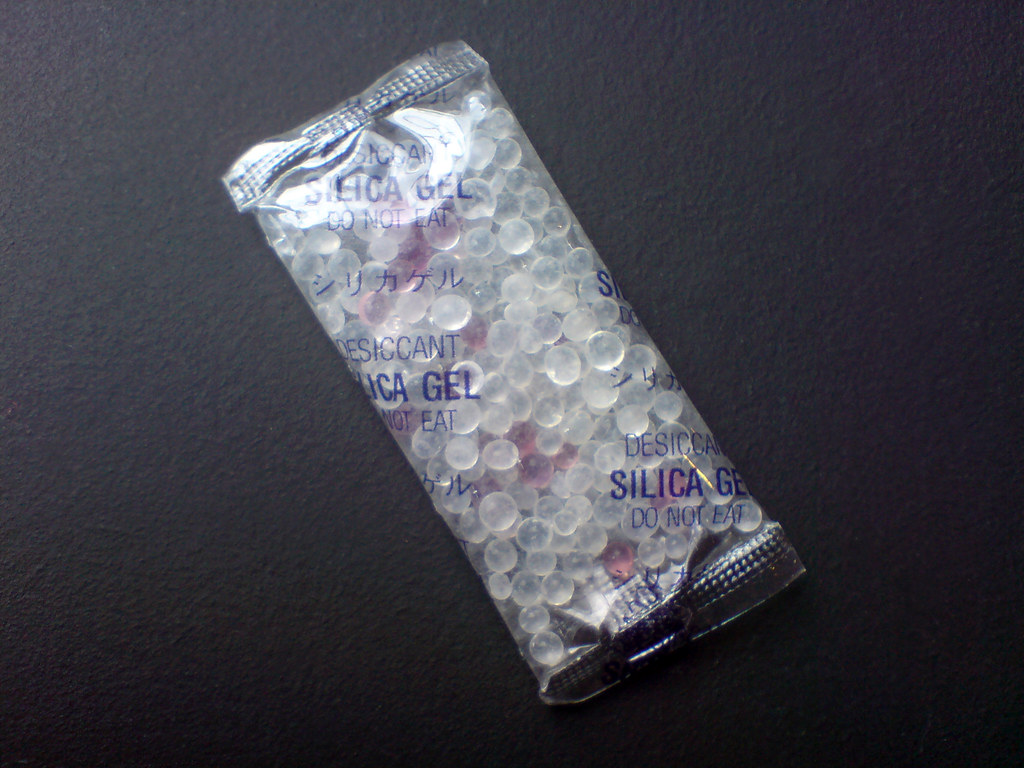 But what does it taste like? Silica gel. Comes with shoes … Flickr