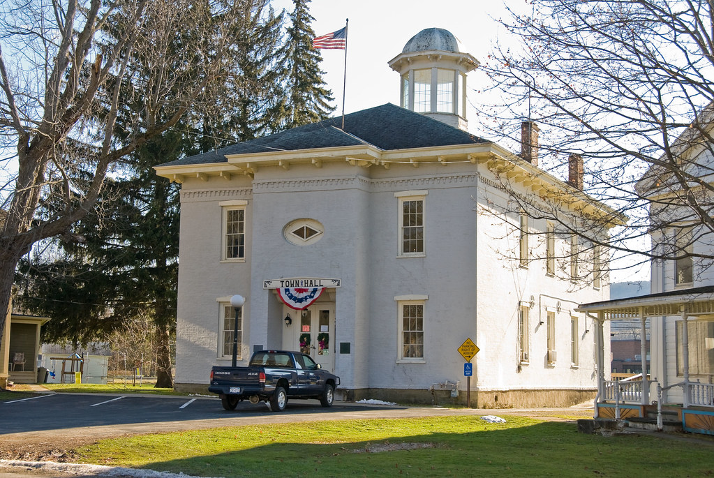 Angelica, NY Another view of Angelica Town Hall, Angelica,… Paige