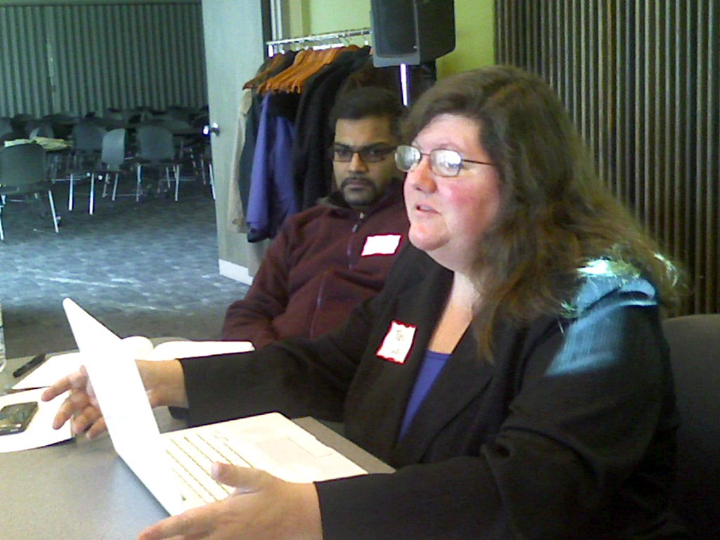 Tracy & Hanson, AAJC conference, UW Sat 31 January, Seattl… Flickr