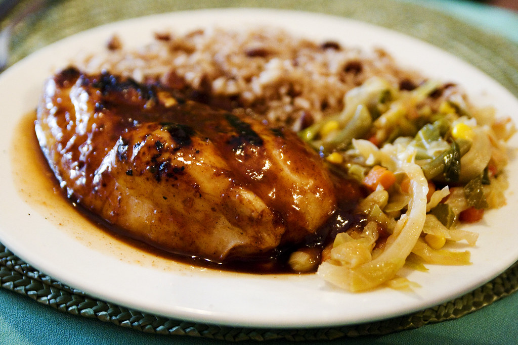 vegan jerk chicken Stir It Up vegi chicken marinated in a … Flickr
