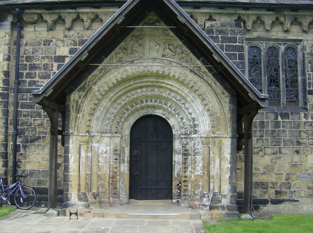 Norman Door at Adel Church in Leeds Norman Door at Adel Ch… Flickr