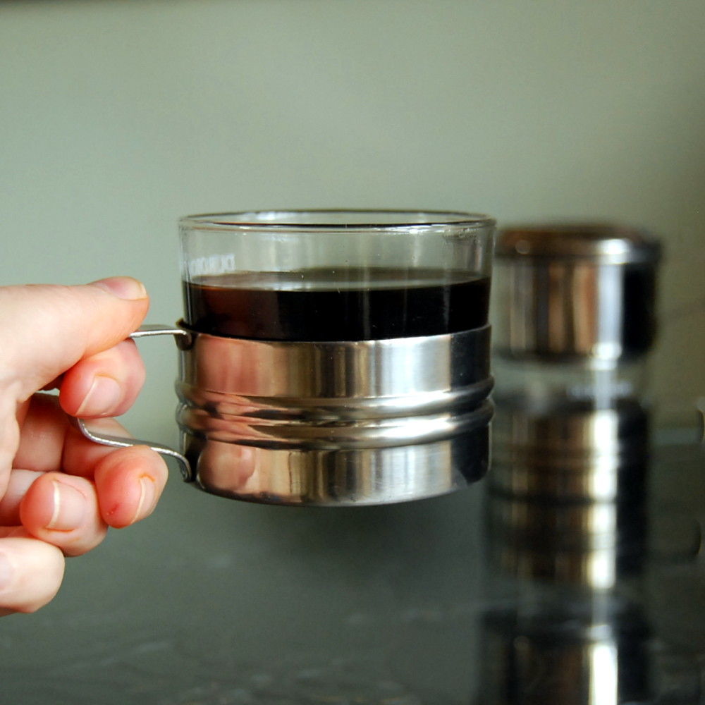 French Press Coffee Cups, by Durobor A modern stainless st… Flickr