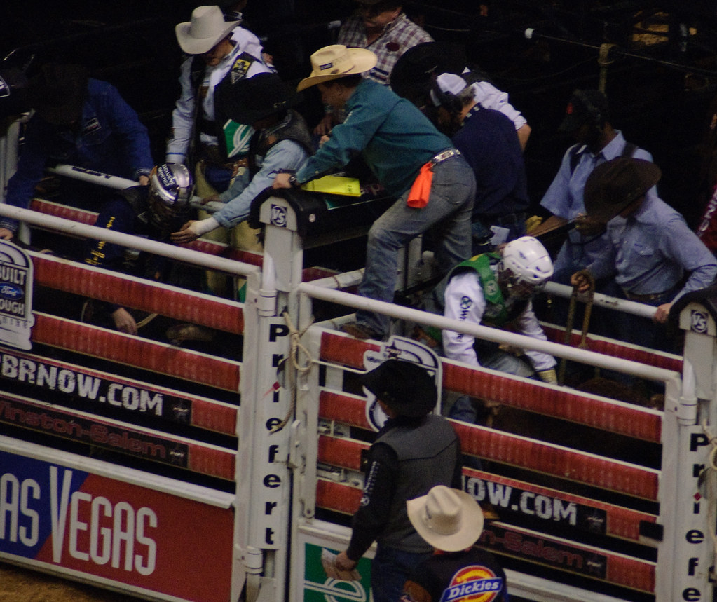 A Rodeo in WinstonSalem bull riding" happens… Flickr