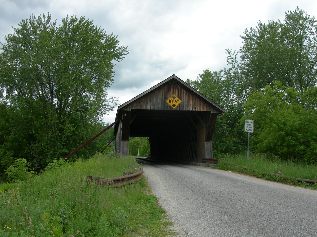 Depot Covered Bridge Pittsford, Vermont Constructed in 184… Jimmy