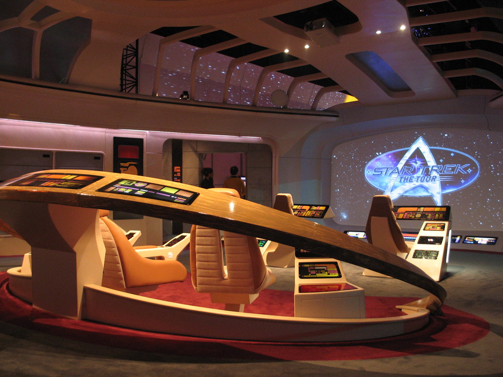 Bridge, USS Enterprise, NCC1701D Chuck Taggart Flickr