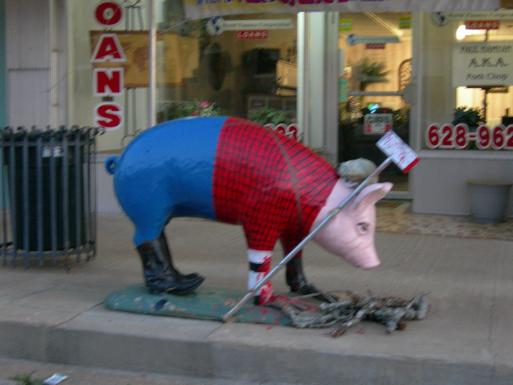 Lumber Jack Pig Winnfield, Louisiana Jimmy Emerson, DVM Flickr