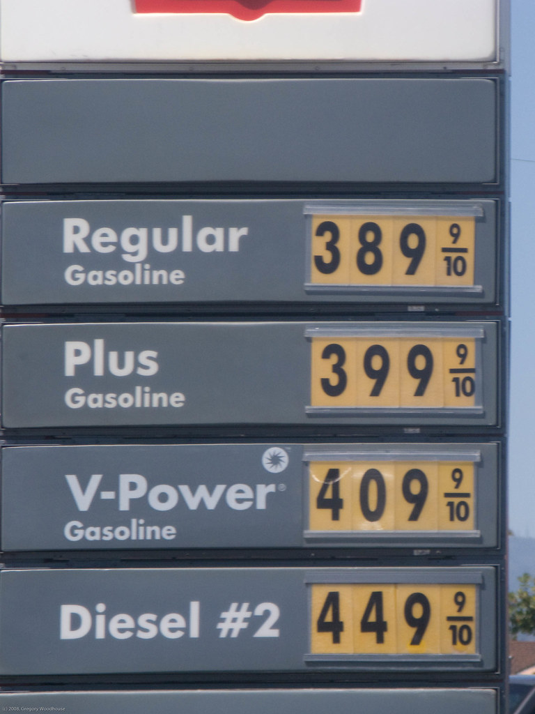 Gas Prices Today (4/16/08) Gas prices in Watsonville, CA (… Flickr