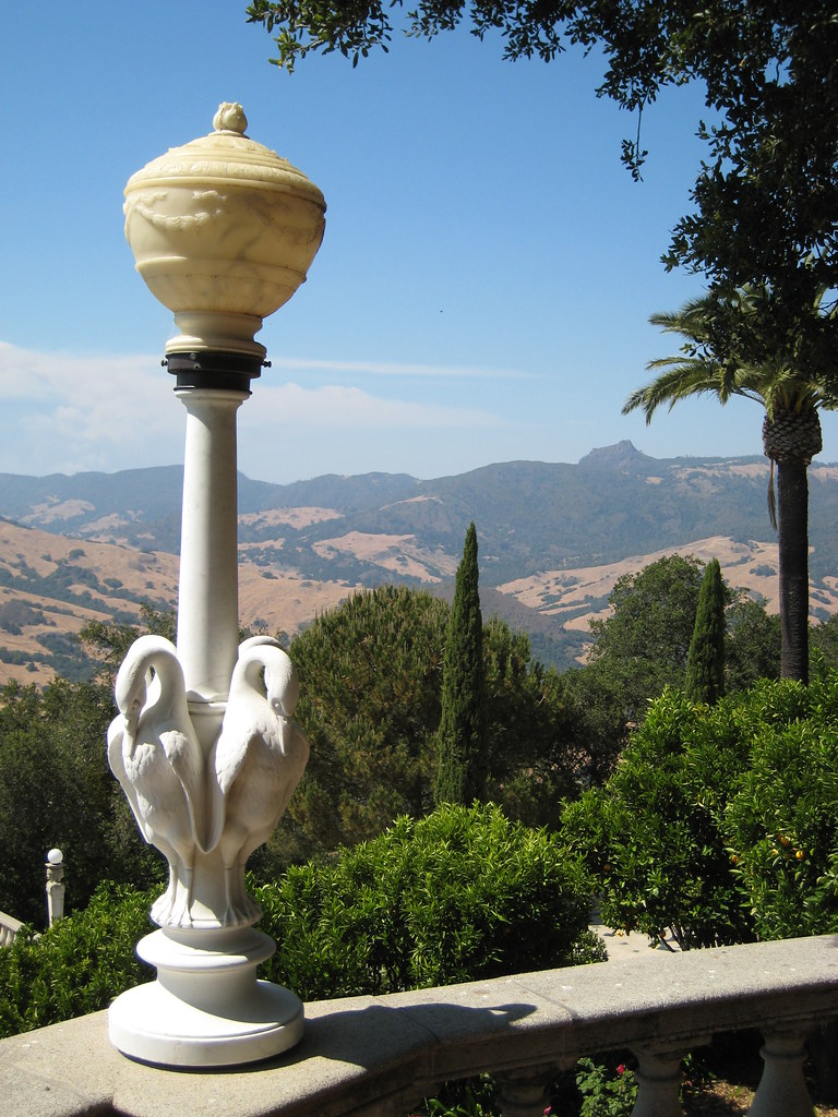 Hearst Castle View from the gardens Erda Bus Flickr