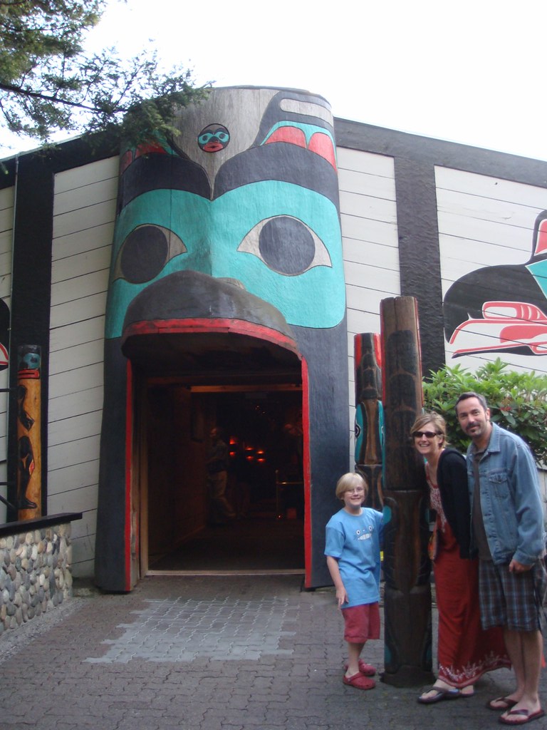 Ivar's Salmon House Uncle David, Cheryl and Alek at Ivar's… Flickr