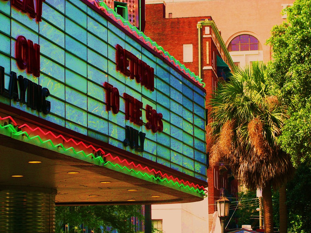 Savannah Theater Marquee The Savannah Theater esbablished … Flickr