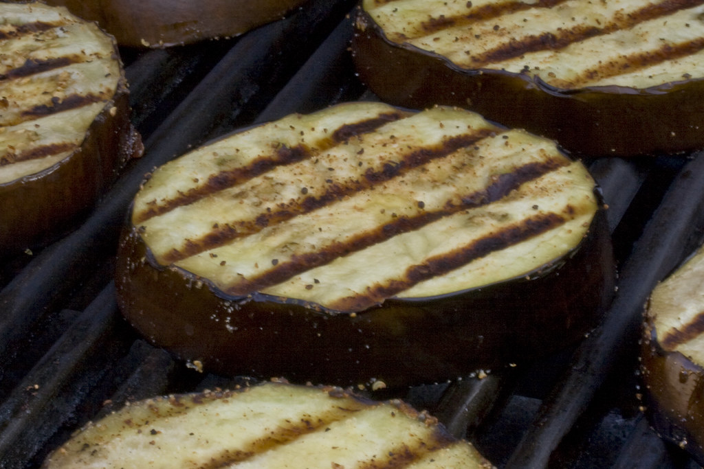 Grilled eggplant Grilled eggplant with a little balsamic v… Flickr