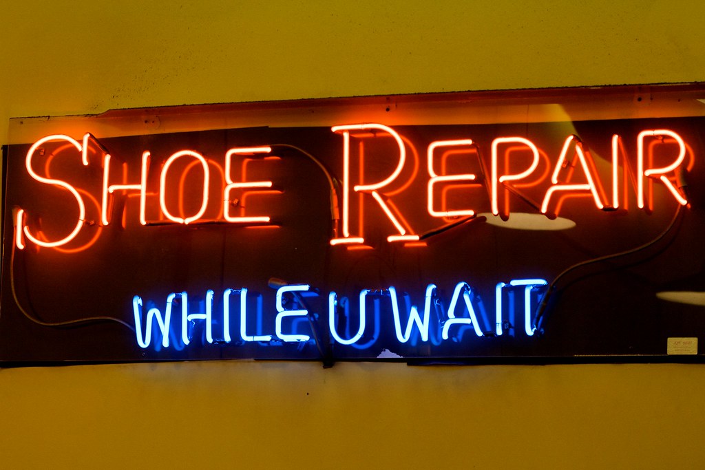 Shoe Repair While U Wait Jeremy Brooks Flickr