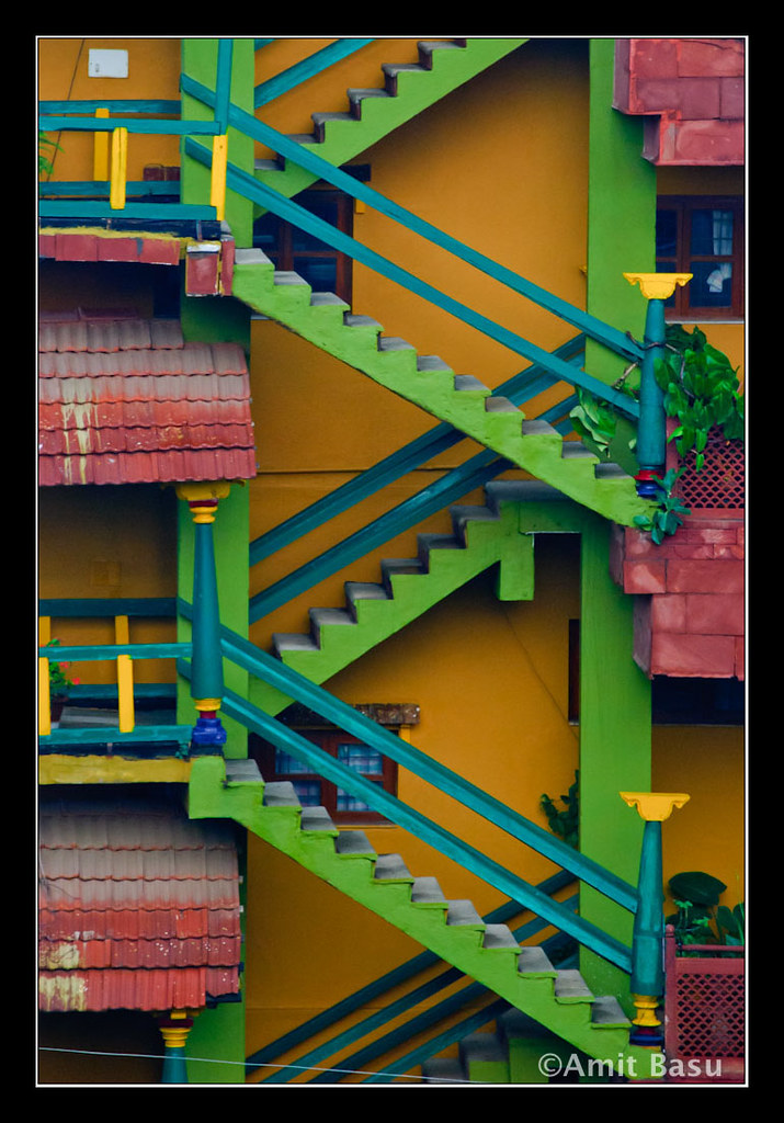 Colorful Stairs (Explore 54). Colorful set of staircase s… Flickr