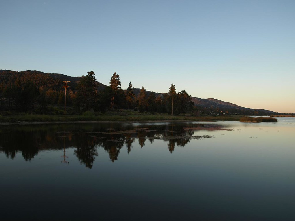Big Bear Lake Sunset Big Bear Lake Dan Flickr