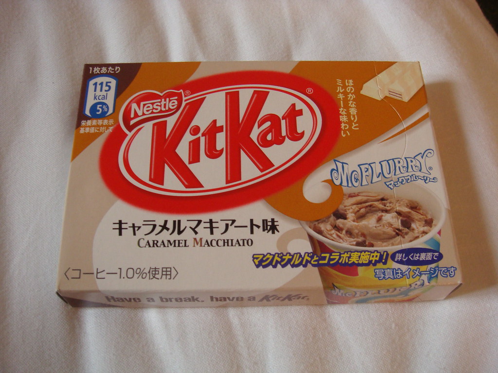 kcal mcflurry kitkat caramel