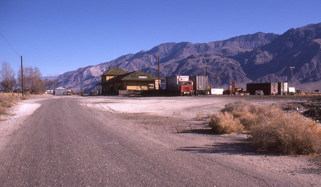 Lone Pine Station Owens Valley 1979 Southern Pacific R… Flickr