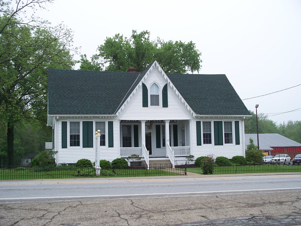 OH Owensville House A bit of gingerbread styling on this… Flickr