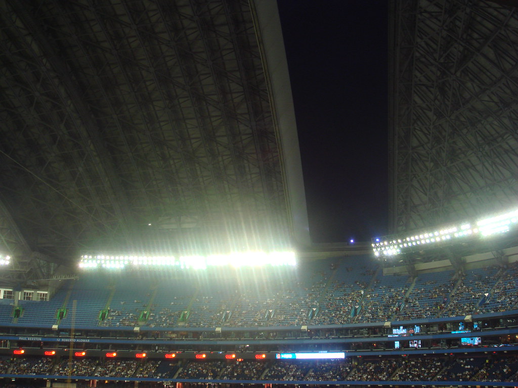 Dome opening They opened the dome when the rain seemed to … Flickr