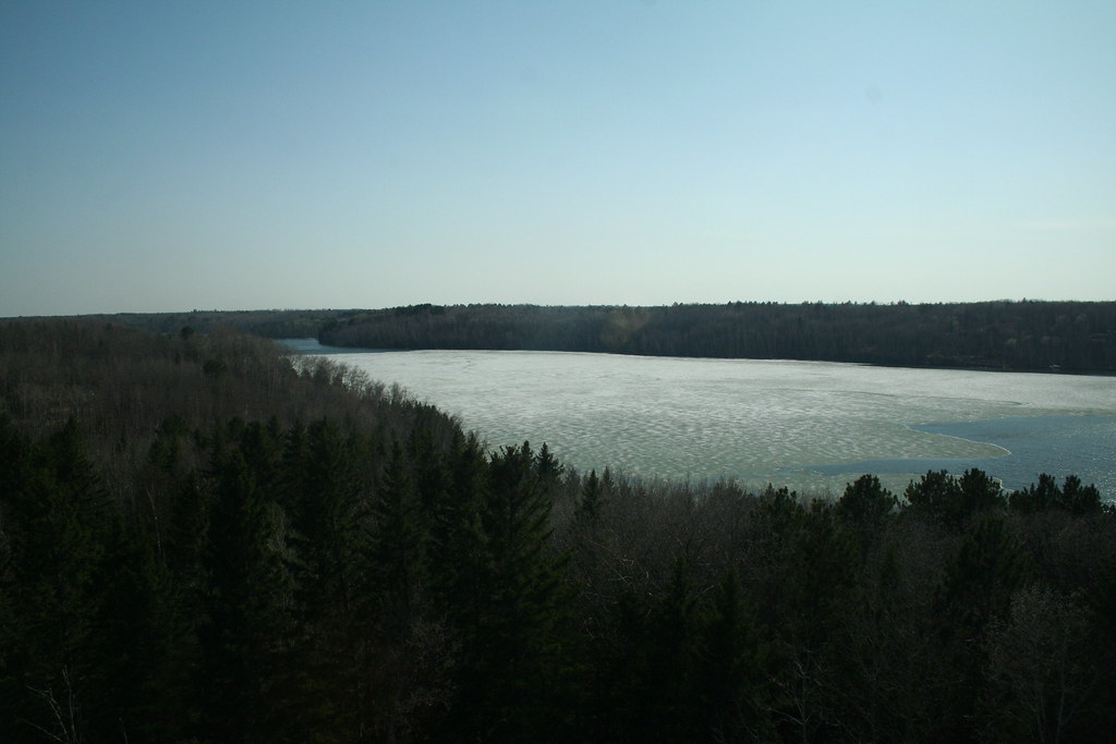 Bad Axe Lake from the Firetower GreenLight Designs (Jordan Green