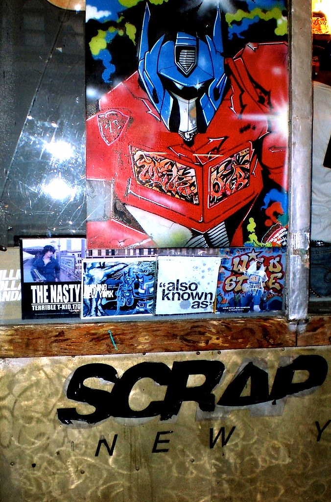 BOMBERS ROLL OUT Scrap yard nyc graffiti store. metchrow1 Flickr