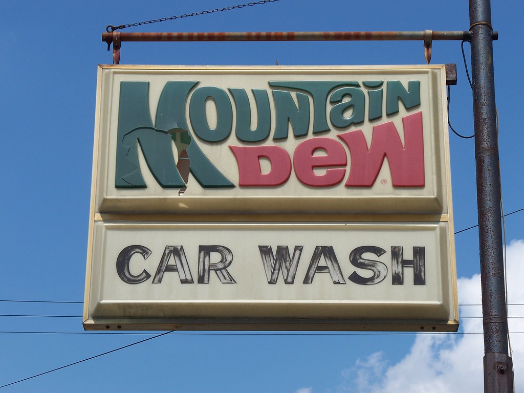 OH Aberdeen Car Wash Mountain Dew sign for a Car Wash in… Flickr
