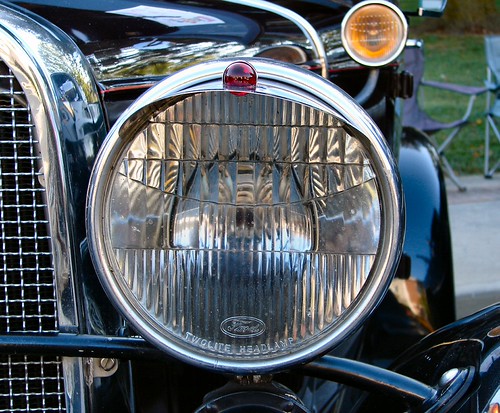 1931 Model A Headlight | Ford Model A car, 1931. | Flickr