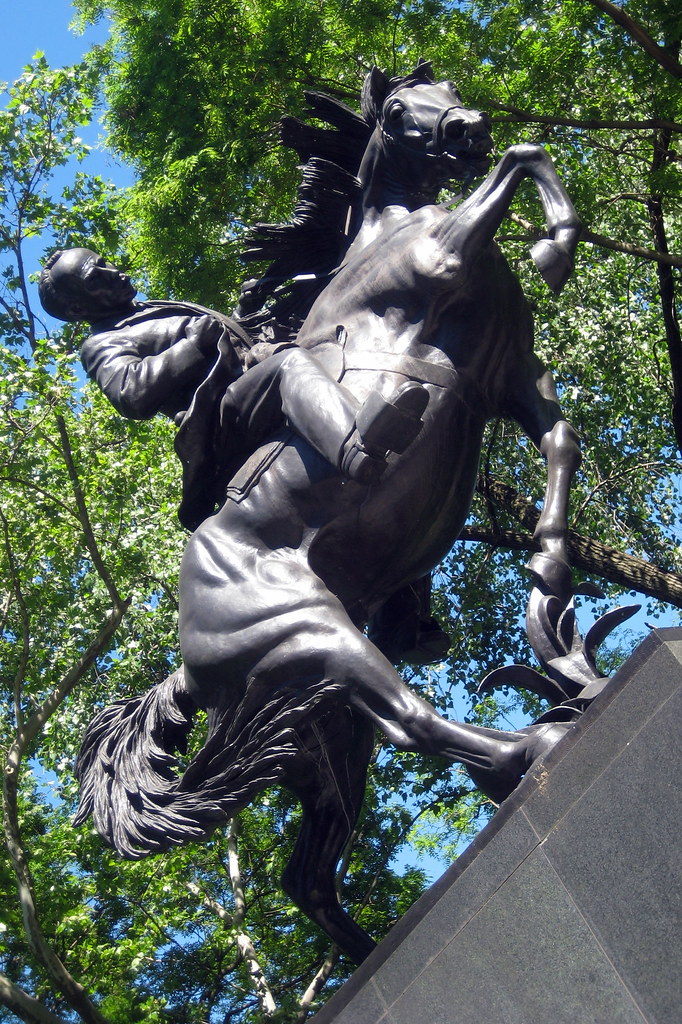 NYC Central Park Bolivar Plaza José Martí statue a photo on