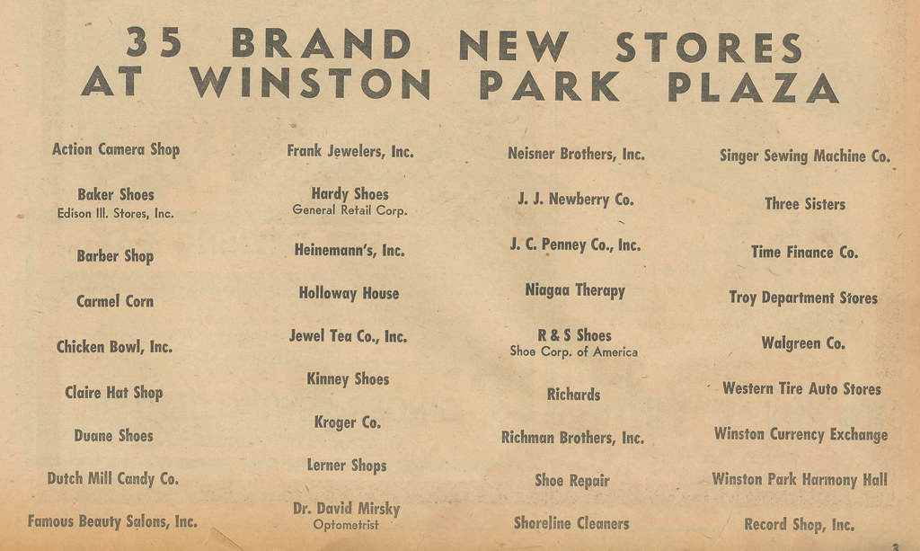 winston plaza Melrose Park Library Flickr