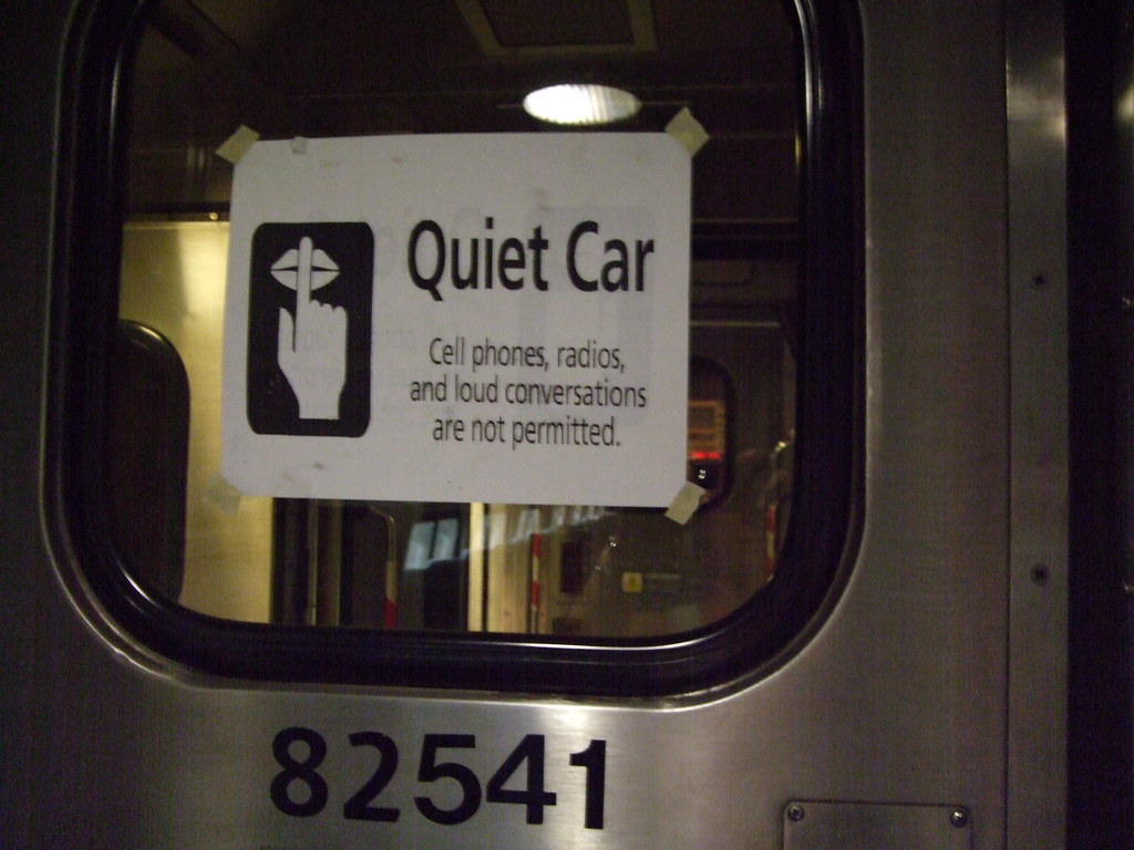 Amtrak Train Quiet Car Rules Sheree Zielke Flickr
