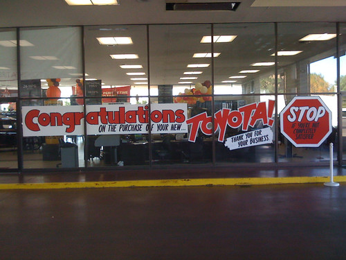 Stevinson Toyota signsonthegollc Flickr