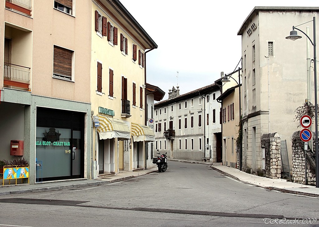 Downtown streets of Aviano Aviano, Italy 2/4/09 Tammy Flickr
