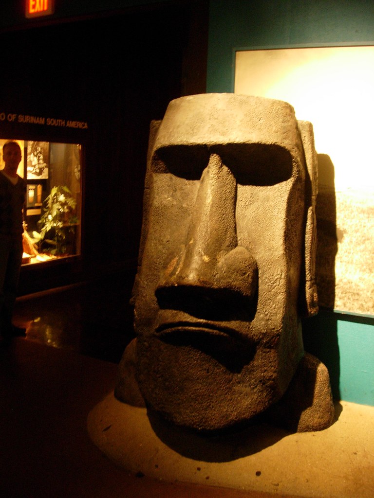 Easter Island HeadMuseum Hey Dum Dum, me want gum gum! If… Flickr