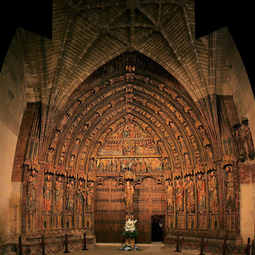 Portada de Santa María de los Reyes (Laguardia) a photo on Flickriver