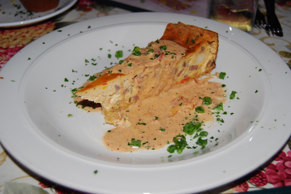 nola_26 shrimp and alligator sausage cheesecake at jacque… Flickr