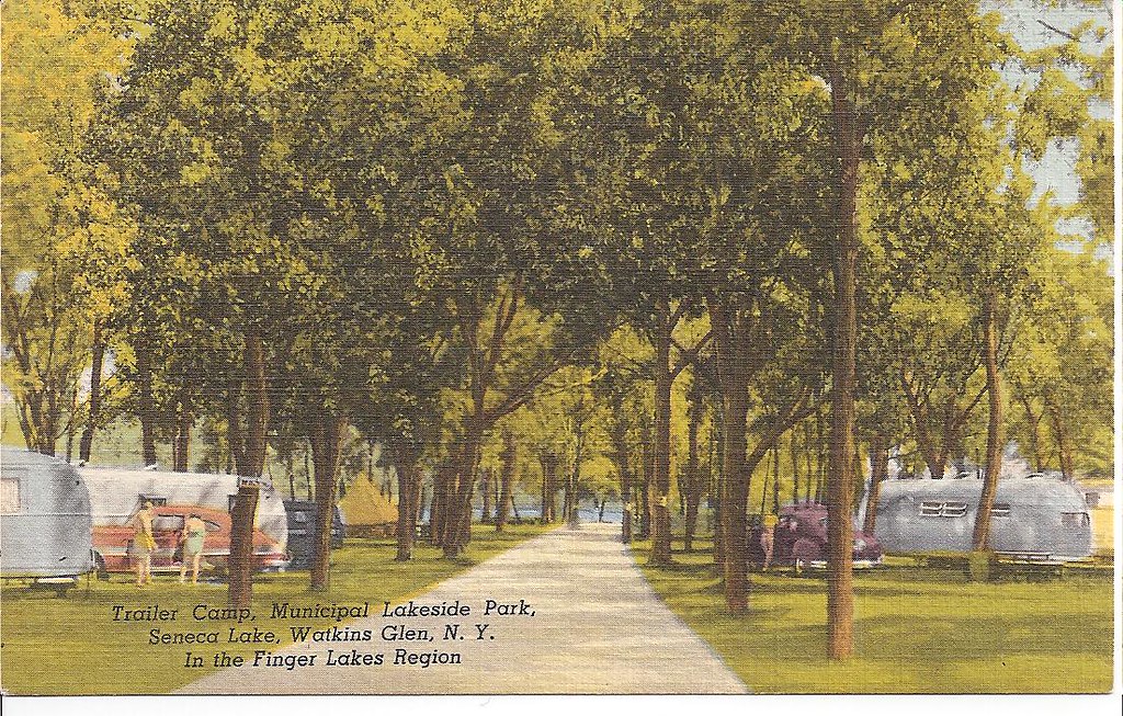 Trailer Camp Municipal Lakeside Park Seneca Lake, Wakins G… Flickr