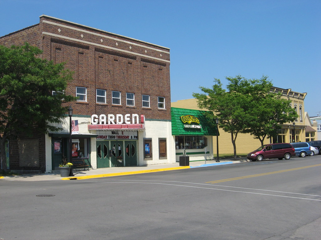 Garden Theater and Downtown Frankfort Frankfort, Michigan Joseph