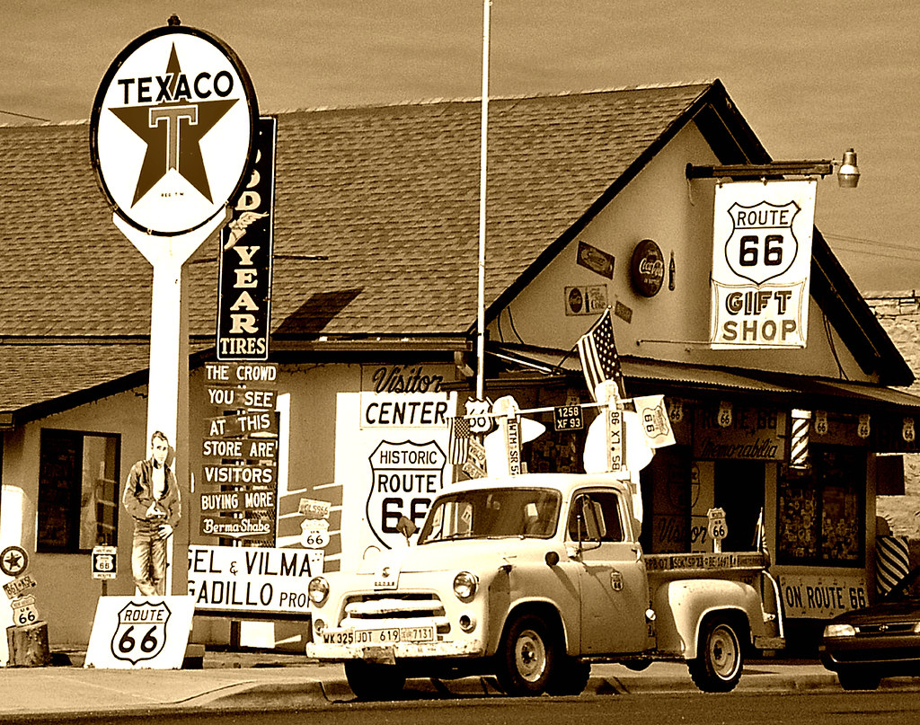 Angel Degadillo's Barber Shop in Seligman, Arizona Along R… Flickr