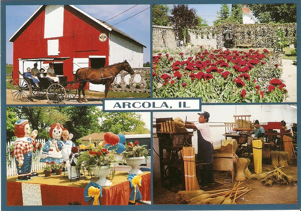 Arcola, IL "Illinois Amish Country * Rockome Gardens * Bir… Flickr